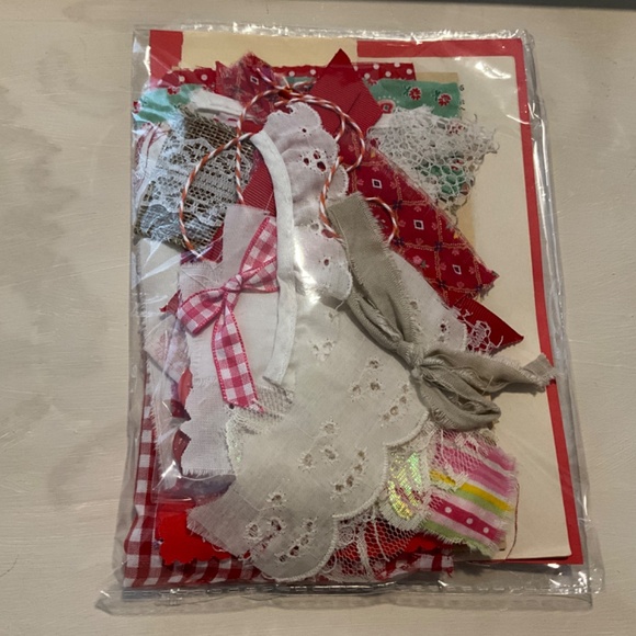 SLOW STITCHING KIT, JUNK JOURNAL, SCRAPBOOKING SUPPLIES & SNIPPET, OVER … - Picture 4 of 5